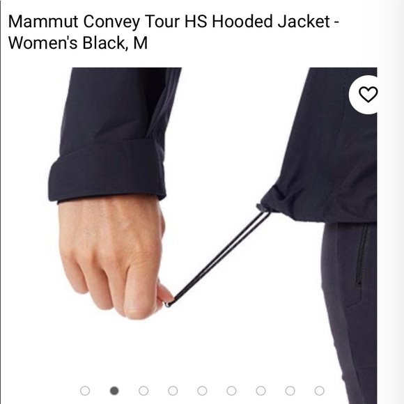 Mammut convey tour HS hooded rain jacket. - Picture 4 of 8